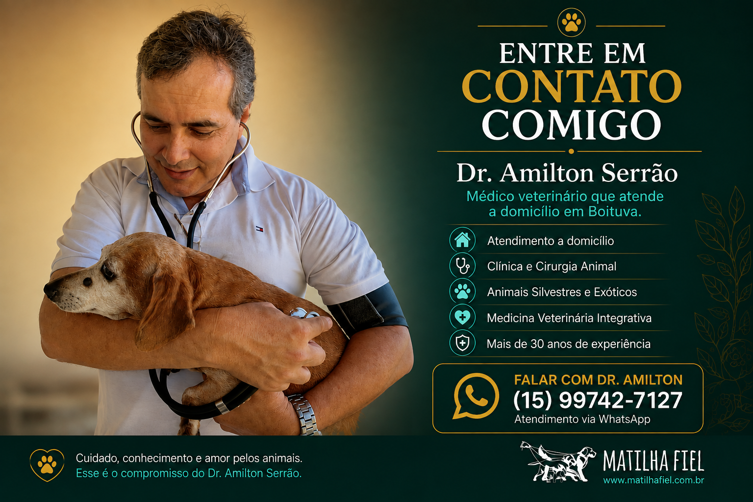 Entre em contato com Dr. Amilton Serrão pelo WhatsApp