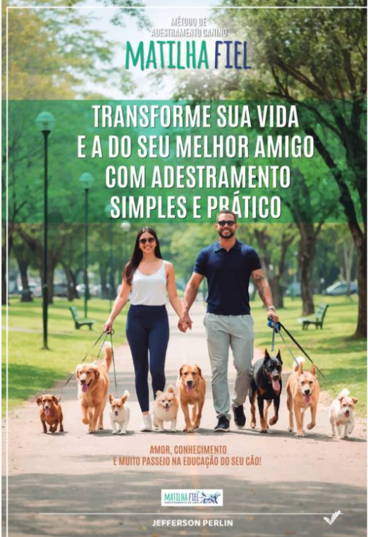 Livro Método de Adestramento Canino Matilha Fiel
